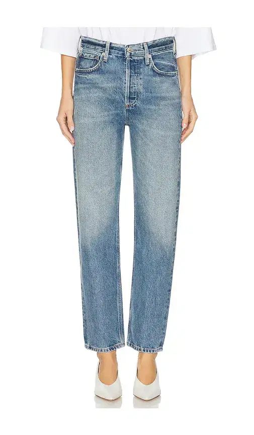 Citizens of Humanity Blaine High Rise Straight Jeans