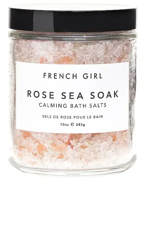 French Girl Rose Sea Soak Calming Bath Salts