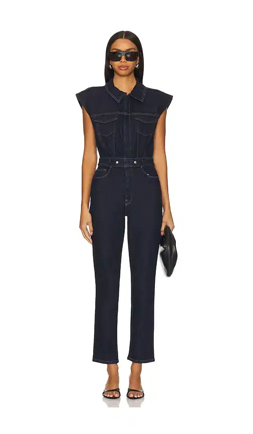 Good American Trucker Jumpsuit