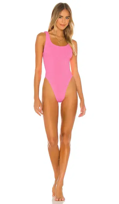 Hunza G Classic Square Neck One Piece | Thumbnail 1 Hunza G Classic Square Neck One Piece | Thumbnail 1