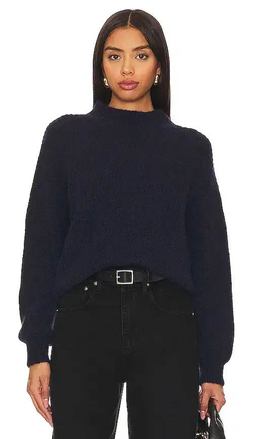 American Vintage East Mock Neck Sweater