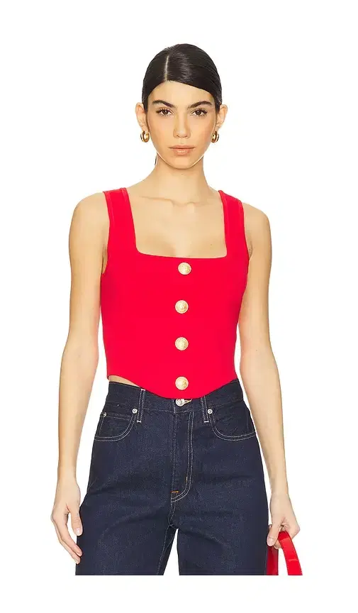 Saga Knit Corset Top