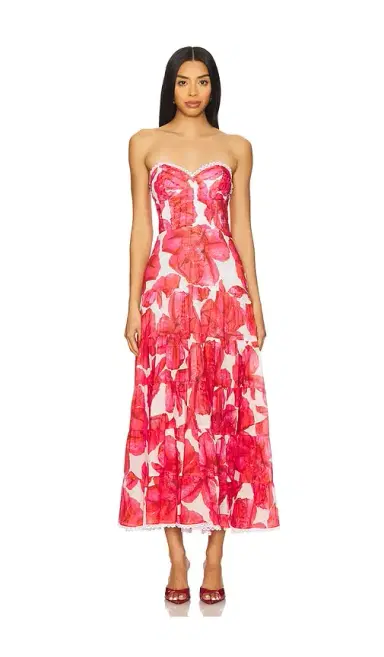 CHARO RUIZ IBIZA Ambar Long Dress | Thumbnail 1 CHARO RUIZ IBIZA Ambar Long Dress | Thumbnail 1