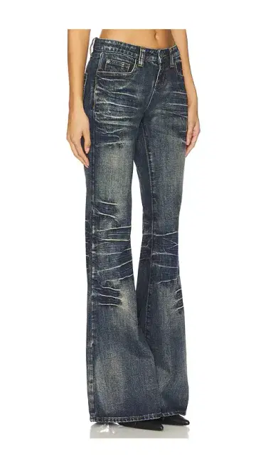 Jaded London Extreme Flare Jeans | Thumbnail 2