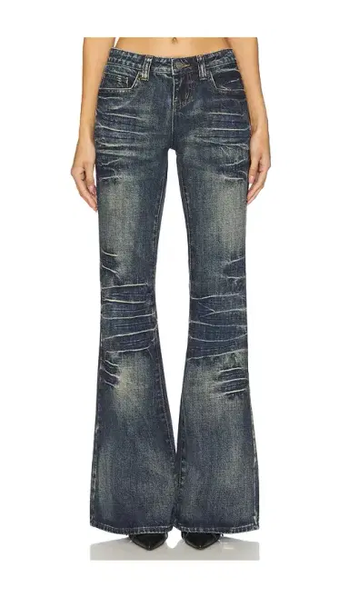 Jaded London Extreme Flare Jeans | Thumbnail 1