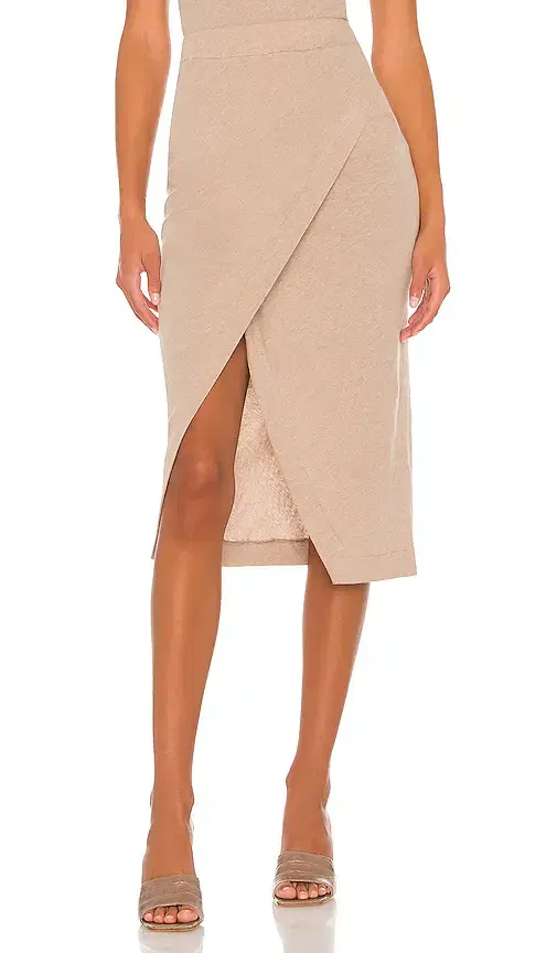 Enza Costa Cashmere Midi Skirt