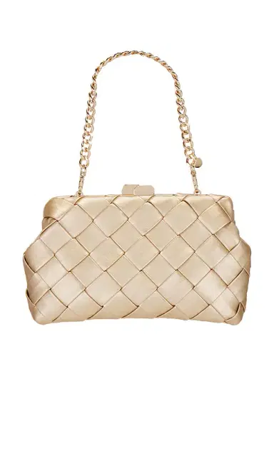 olga berg Quinn Woven Clutch | Thumbnail 2 olga berg Quinn Woven Clutch | Thumbnail 2