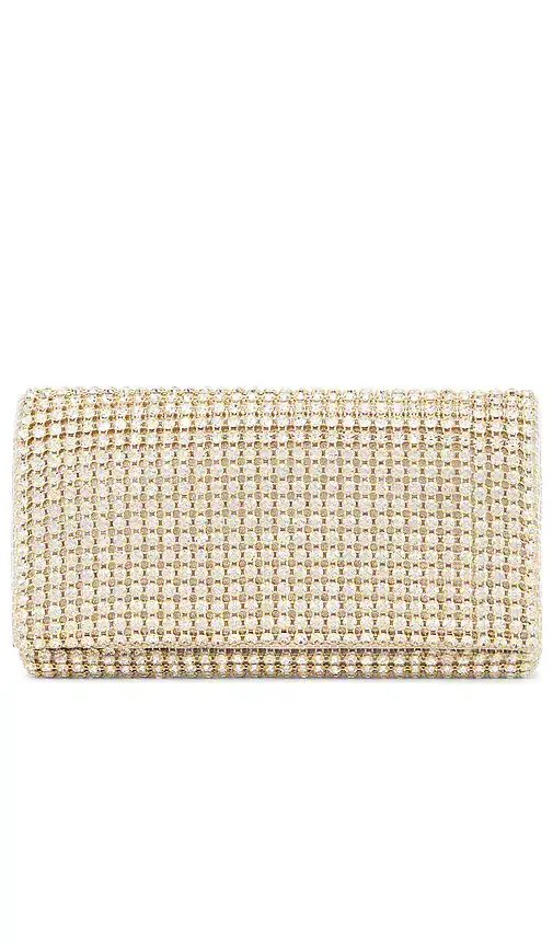 olga berg Mariana Crystal Clutch