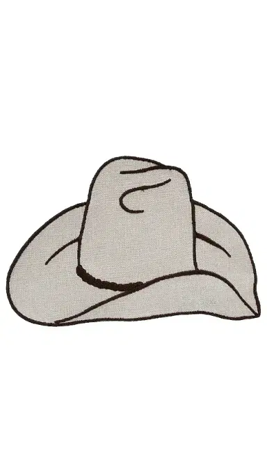 Chefanie Cowboy Hat Cocktail Napkins Set Of 4 | Thumbnail 2