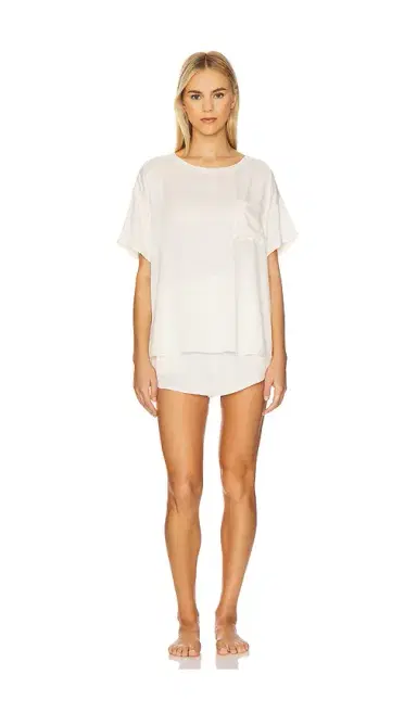 LUNYA Washable Silk Tee Set | Thumbnail 1