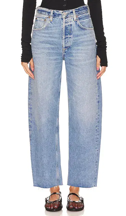 Citizens of Humanity Ayla Undone Hem Crop Jeans