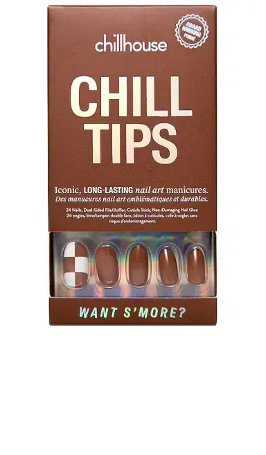 Chillhouse Want S'more Chill Tips Press-on Nails | Thumbnail 1 Chillhouse Want S'more Chill Tips Press-on Nails | Thumbnail 1
