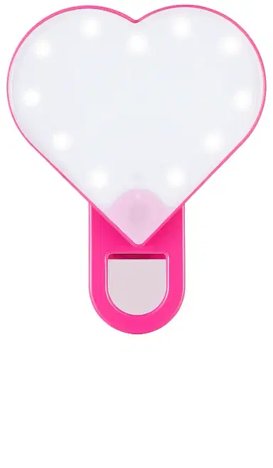 GLAMCOR Riki Sweetheart Selfie Light And Touch Up Mirror | Thumbnail 1
