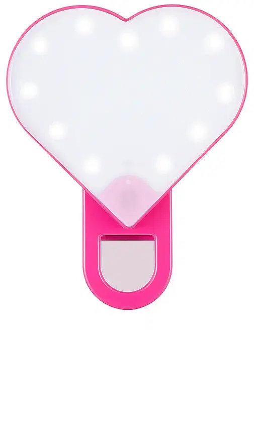 GLAMCOR Riki Sweetheart Selfie Light And Touch Up Mirror