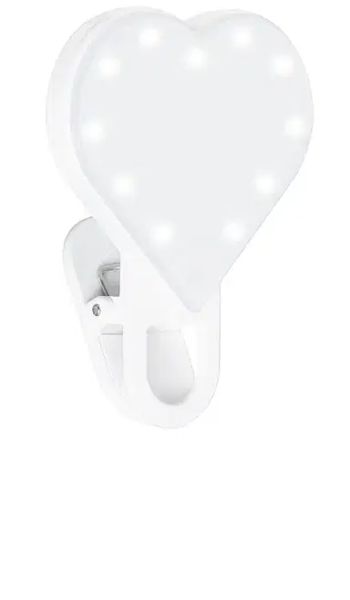 GLAMCOR Riki Sweetheart Selfie Light And Touch Up Mirror | Thumbnail 1 GLAMCOR Riki Sweetheart Selfie Light And Touch Up Mirror | Thumbnail 1