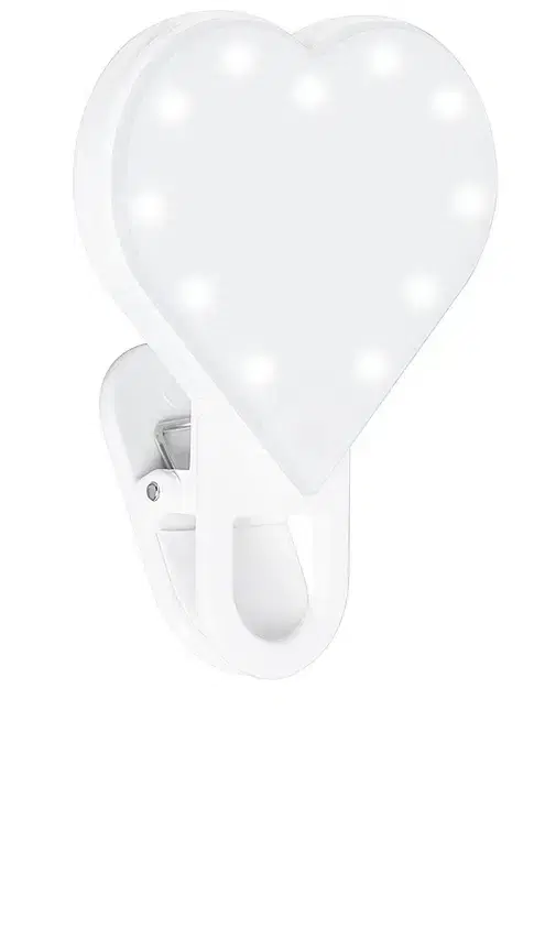 GLAMCOR Riki Sweetheart Selfie Light And Touch Up Mirror