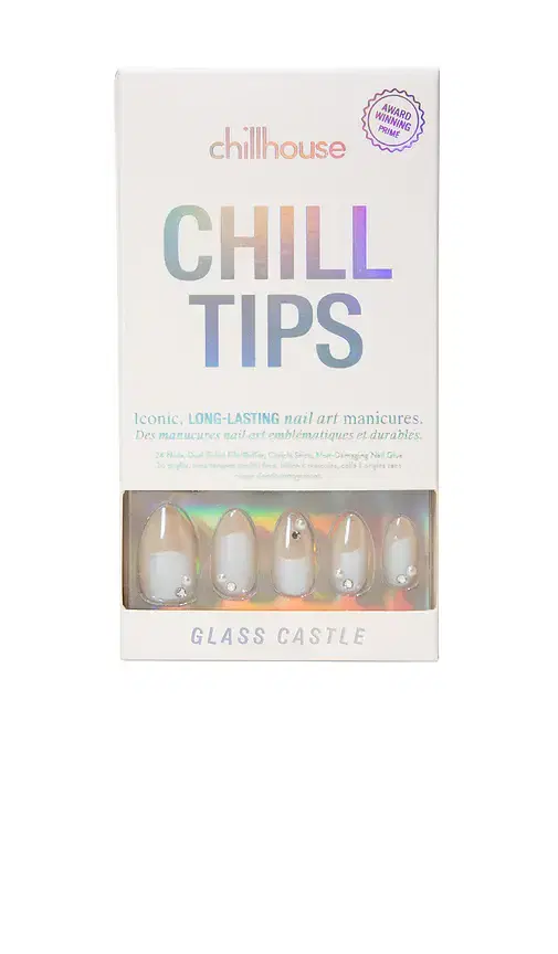 Chillhouse Glass Castle Signature Almond Chill Tips Press-on Nails