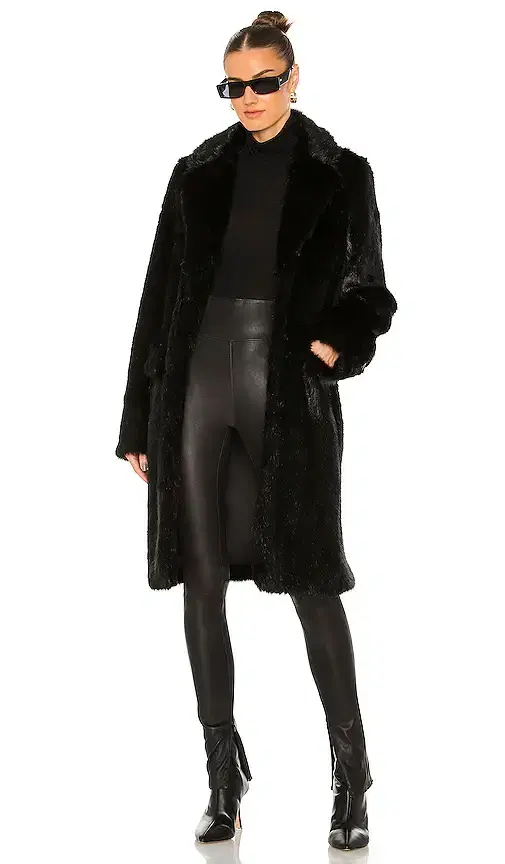 RTA Dawson Faux Fur Coat
