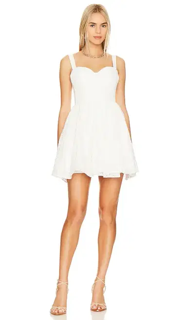 Bardot x REVOLVE Lotus Lace Mini Dress | Thumbnail 1