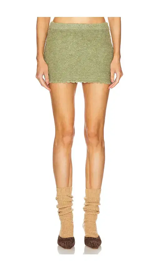 GUIZIO Palmyra Knit Mini Skirt