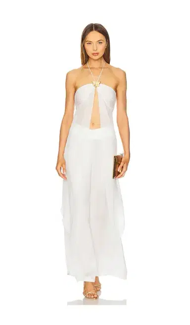 CIN CIN Coral Orchid Drape Top | Thumbnail 1 CIN CIN Coral Orchid Drape Top | Thumbnail 1