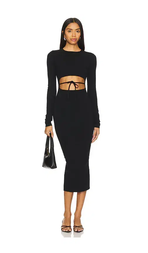 LPA Romona Knit Midi Dress