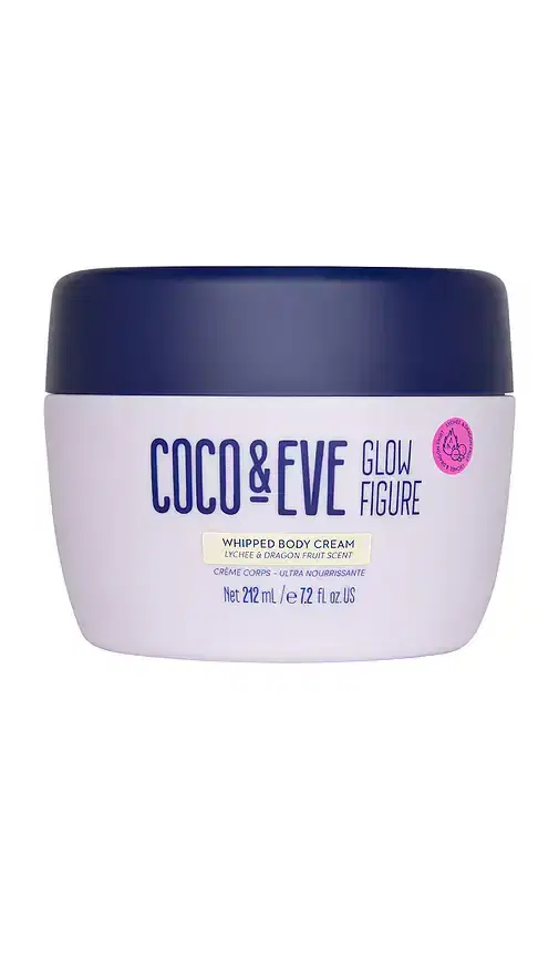 Glow Figure Whipped Body Cream: Dragonfruit & Lychee
