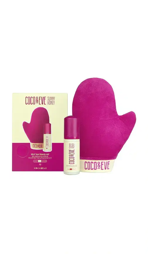 Coco & Eve Sunny Honey Self Tan Travel Kit