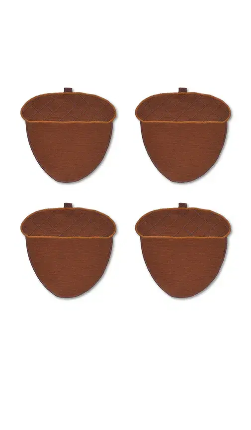 Chefanie Acorn Cocktail Napkins