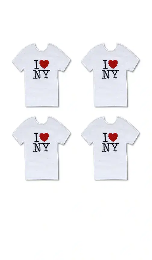 Chefanie Ny T-shirt Cocktail Napkins