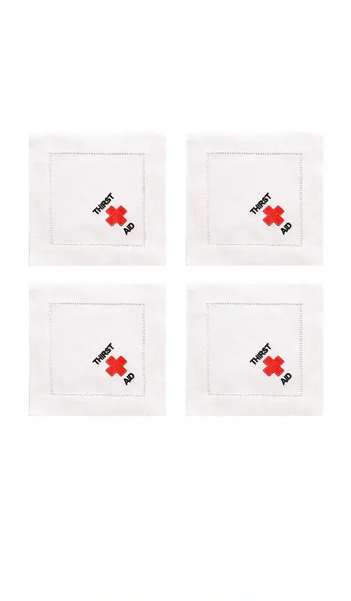 Chefanie Thirst Aid Cocktail Napkins