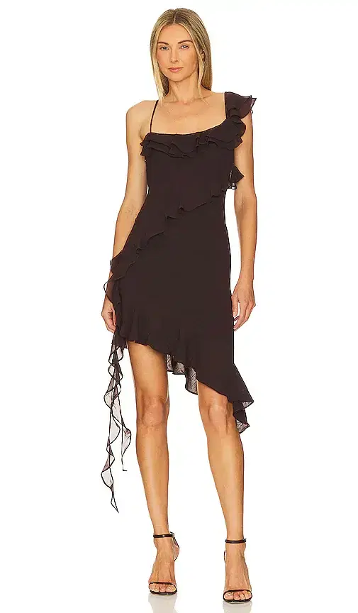 Jess Flounce Mini Dress