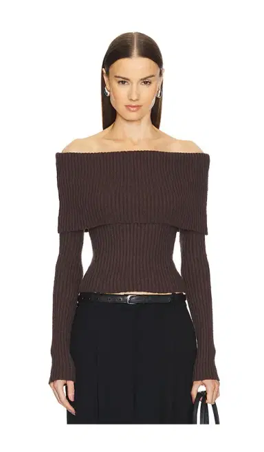L'Academie Namir Off Shoulder Sweater | Thumbnail 1