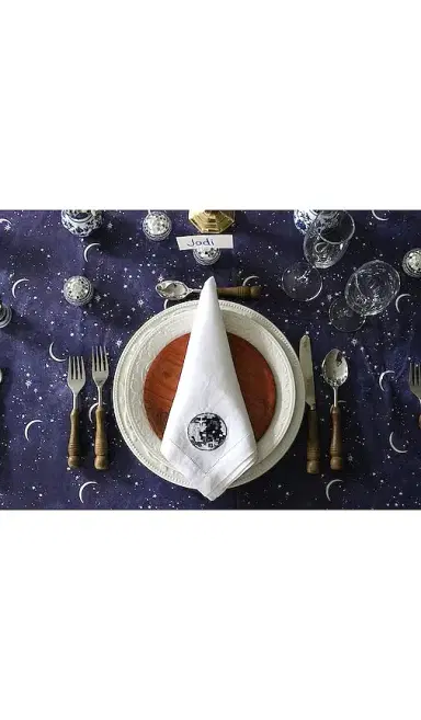 Chefanie Disco Ball Dinner Napkins Set Of 4 | Thumbnail 2 Chefanie Disco Ball Dinner Napkins Set Of 4 | Thumbnail 2