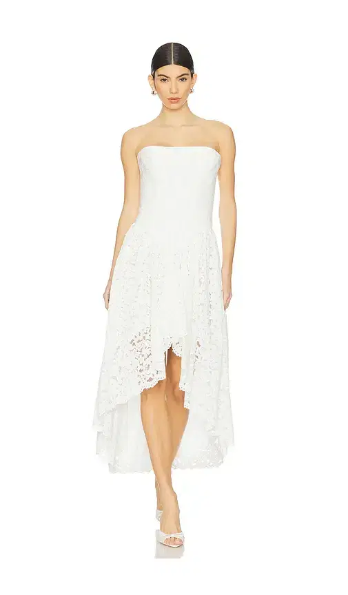 Bardot Felicidad Strapless Lace Dress