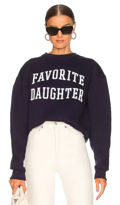 Favorite Daughter The Collegiate Sweatshirt | Thumbnail 1 Favorite Daughter The Collegiate Sweatshirt | Thumbnail 1