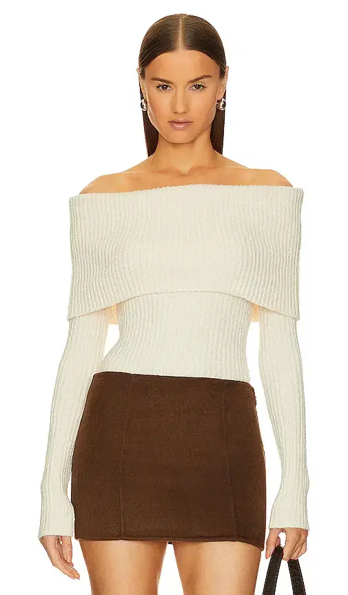 Namir Off Shoulder Sweater