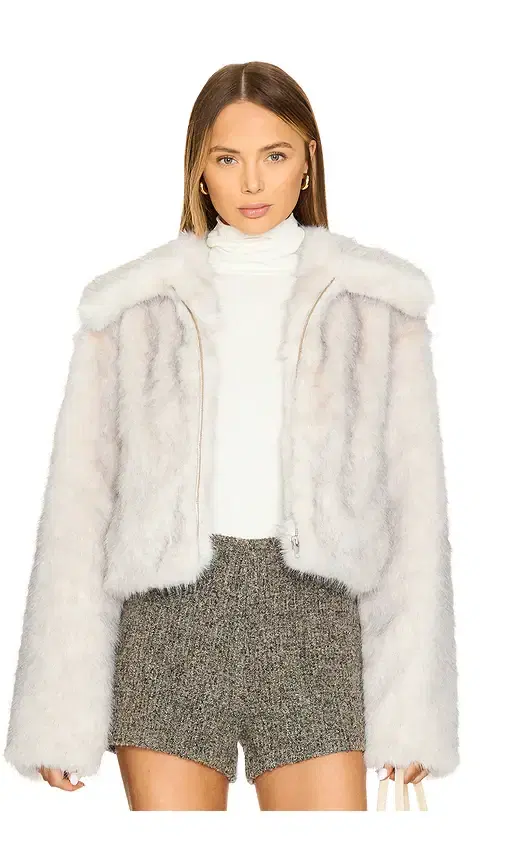Lovers and Friends Nina Faux Fur Jacket