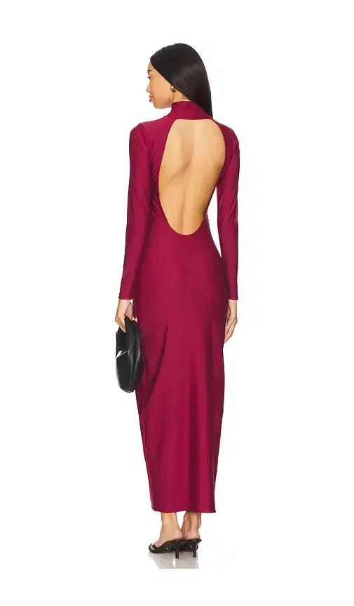 Pinot Noir Low Back Dress