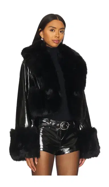 Lovers and Friends Arya Faux Leather Jacket | Thumbnail 2