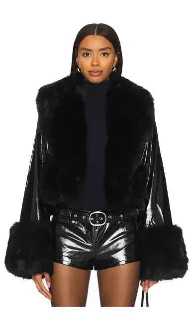 Lovers and Friends Arya Faux Leather Jacket | Thumbnail 1