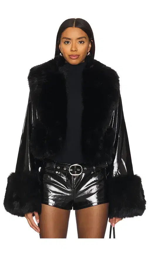 Lovers and Friends Arya Faux Leather Jacket