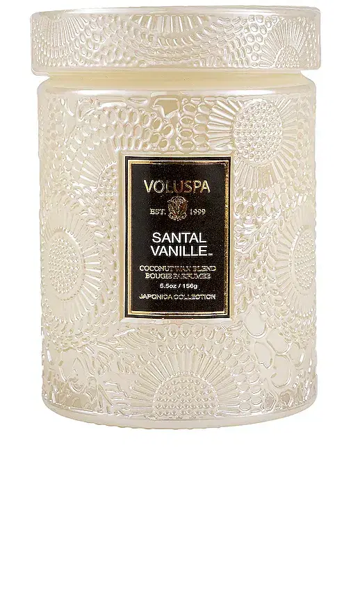 Voluspa Santal Vanille Small Jar Candle