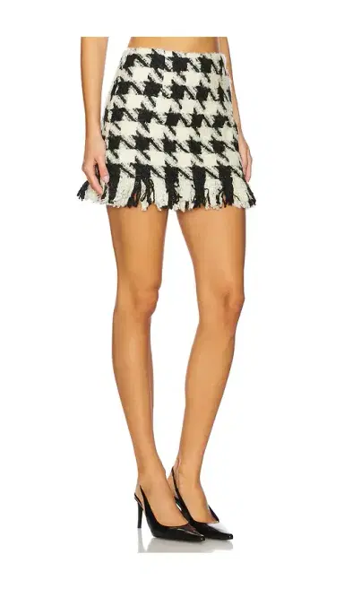 Yuhan Wang Houndstooth Mini Skirt | Thumbnail 2