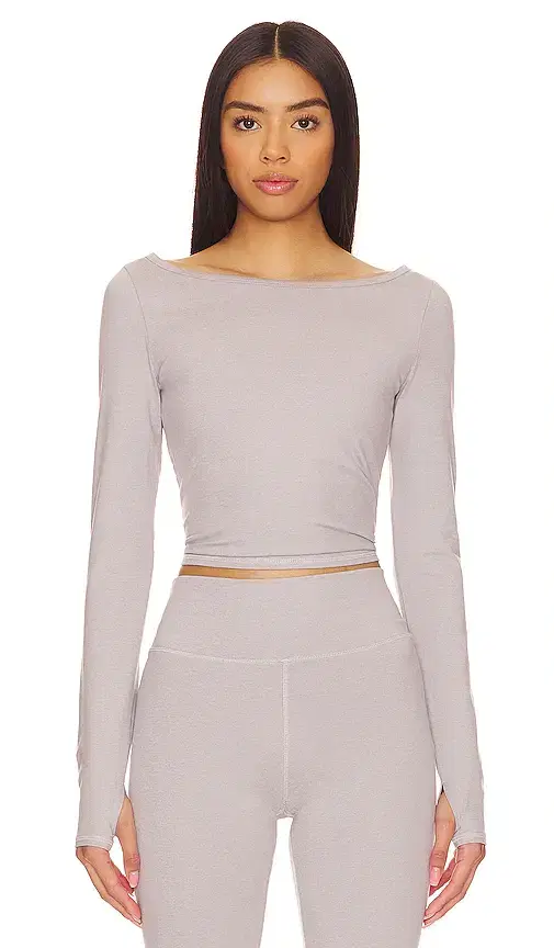 WellBeing + BeingWell WellBeing + BeingWell LoungeWell Freya Longsleeve