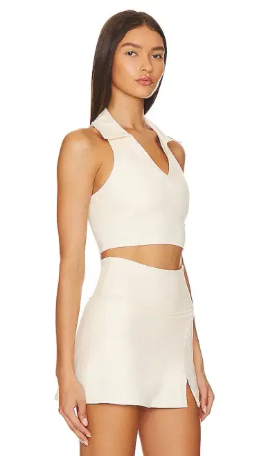 WellBeing + BeingWell WellBeing + BeingWell MoveWell Frankie Cropped Tank | Thumbnail 2