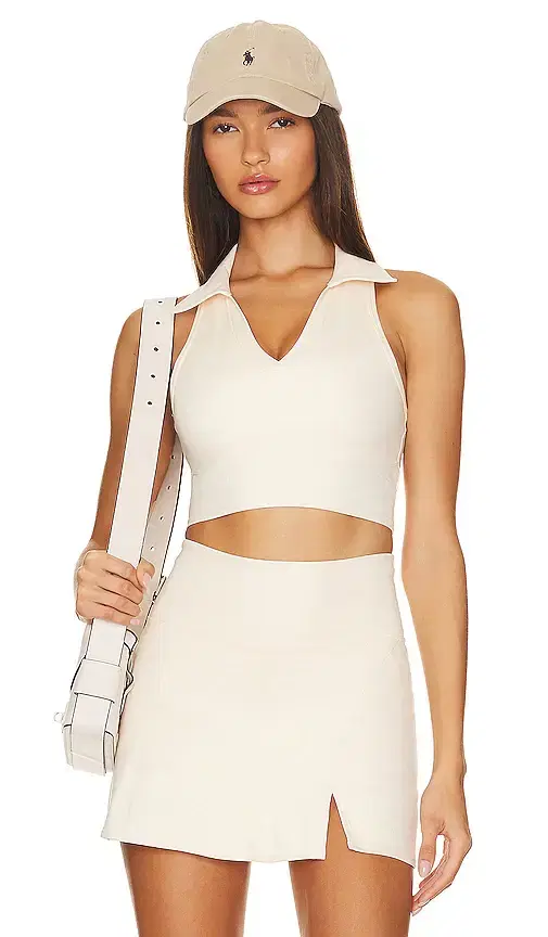 WellBeing + BeingWell MoveWell Frankie Cropped Tank