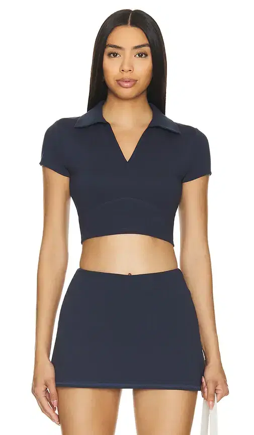 WellBeing + BeingWell WellBeing + BeingWell MoveWell Frankie Polo Top