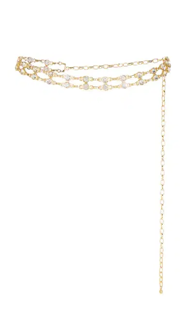 Ettika Double Crystal Chain Link Belt | Thumbnail 1