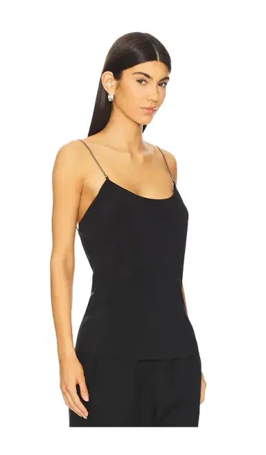 St. Agni Fine Chain Silk Cami Top | Thumbnail 2